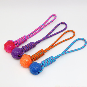 Juguete Masticable para Mascotas <span class=keywords><strong>de</strong></span> TPR, Resistente a Mordidas, para Limpieza Dental, Interactivo, para Entrenamiento <span class=keywords><strong>de</strong></span> Cachorros, Cuerda <span class=keywords><strong>de</strong></span> Goma para Juego <span class=keywords><strong>de</strong></span> Tira y Afloja, con Sonido, Venta al Por Mayor - Product Image 4