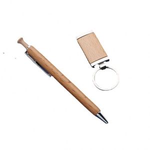 Promotion Custom Logo Elegant Pen and Keychain Box Set for Business Highend Office Supplies Stylish Corporate <b>Gift</b> - Product Image 4