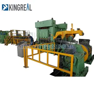 KINGREAL Heavy Duty Cut To Length Line Up To 16MM Thickness HR Coil Cut To Length Line Coil Slitting Machine Manufacturing