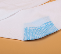 Bas de contention unisexe 15-21 mmHg en nylon et élasthanne tricoté, anti-embolie, pour varices et voyages