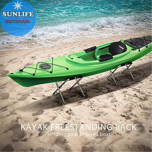 Soporte <span class=keywords><strong>de</strong></span> Almacenamiento Plegable para <span class=keywords><strong>Kayak</strong></span> SUNLIFE, Soporte para Tabla <span class=keywords><strong>de</strong></span> Paddle Surf, 2 Soportes <span class=keywords><strong>de</strong></span> Exhibición, 110 Libras - Product Image 5