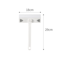 Mini vadrouille plate pour nettoyage ménager Nettoyeur de sol pour surfaces sèches et humides Nettoyeur de sol jetable Rotation flexible à 360 degrés
