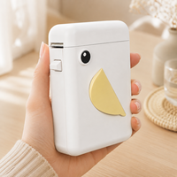 Printer Thermal Saku Mini Xprinter DX5 Produk Terlaris 0.5 Inci, Printer Tanpa Tinta untuk Dokumentasi Kantor