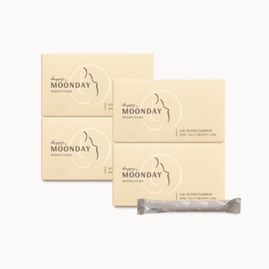 Aplicador de Toallas Sanitarias Happy Moonday Super Organic con Algodón Orgánico Suave y Forma Ultrafina para una Absorbencia Superior - Product Image 6