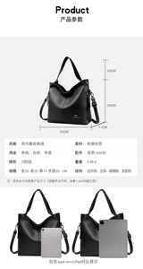 Women's PU Leather Top Handle Bags Bolsa Feminina Luxury Designer Handbags for Women Female Shoulder Sac <b>Tote</b> Shopper Bag - Product Image 3