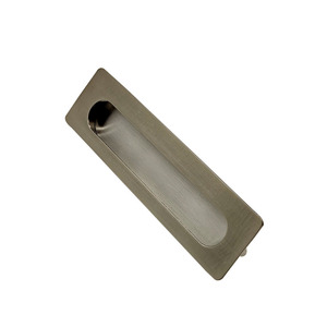 304 不锈钢缎面推拉门把手 隐藏式推拉门工业柜把手 2039-128 - Product Image 3