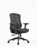 Ergonomique 360 °   Chaise de bureau inclinable pivotante en maille pour la sieste du personnel