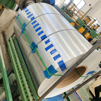 Bobine de gouttière en aluminium prépeint, bande de gouttière en aluminium coloré pour système de drainage résidentiel, usine