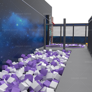 Parc de trampolines commercial personnalisé Dream Catch avec jeux interactifs et barre de <span class=keywords><strong>trapèze</strong></span> - Product Image 1