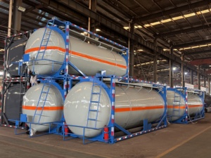 <span class=keywords><strong>T14</strong></span>ถังเก็บความเย็น T7สตีลสำหรับอุปกรณ์เครื่องจักรเคมี20/30/40ft - Product Image 5