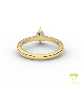 Anillo de Compromiso de Moissanita de Excelente Calidad para Joyería Nupcial, Celebración de Bodas y Regalos, Disponible al Mejor Precio - Product Image 4