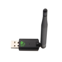 Adaptateur USB WiFi 4 sans fil 300M 2,4 GHz sans pilote pour PC Windows 10/11/XP/8/7
