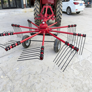 Nouveau Râteau Hydraulique de Débroussaillage et de Nettoyage de Terrain pour Tracteur Agricole, Puissance de Traction Efficace, avec Boîte de Vitesses PTO, 50-80 CV, Largeur de Travail 3m - Product Image 3