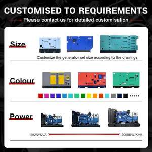 Générateur Diesel Portable Silencieux de 10 kVA à 20 kVA, Puissance Nominale 10 kW 20 kW 30 kW 50 kW 25 kW 50 kVA, Groupe Électrogène Diesel - Product Image 3