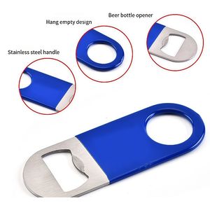 Hxy 88Mm Pvc Gecoate Mini Roestvrijstalen Bierflesopener Duurzame Metalen Dop Opener Moderne Stijl Logo Promotie Cadeau Leeg Idee - Product Image 4