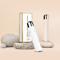 Nicemay Recortadora de Bikini 2 en 1 de Doble Cabezal IPX6 a Prueba de Agua para Uso en Húmedo y Seco, Afeitadora Eléctrica Corporal y Depiladora Facial para Mujer