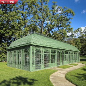 YOUFINE Grand gazebo en fer, château, serre, structure pour manoirs et jardins - Product Image 6