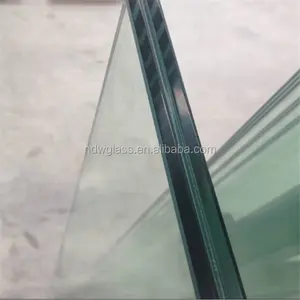 Safety toughened 1 inch thick laminated glass