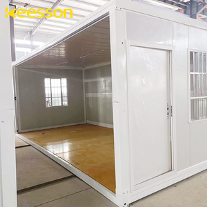 Keesson ตู้คอนเทนเนอร์แบบถอดได้สำหรับพายุเฮอริเคนเคนต์บ้านสำเร็จรูปสีเขียวราคาไม่แพง - Product Image 1