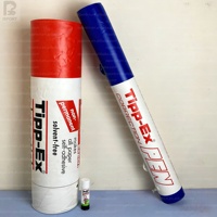 Stylo gonflable géant personnalisé en PVC hermétique, modèle stylo correcteur gonflable de marque pour la promotion de la papeterie/les magasins/les salons professionnels/les événements