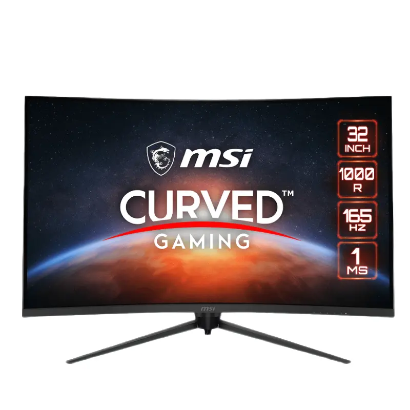 For MSI Optix G321CQP 32 inch 165Hz curved wide desktop game display computer gaming screen monitor