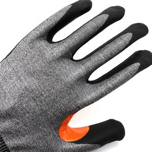 NMSHIELD Guantes resistentes a cortes de calibre 21 Guantes DE TRABAJO recubiertos de nitrilo de microespuma de alto nivel Guantes DE SEGURIDAD Fabricante - Product Image 5