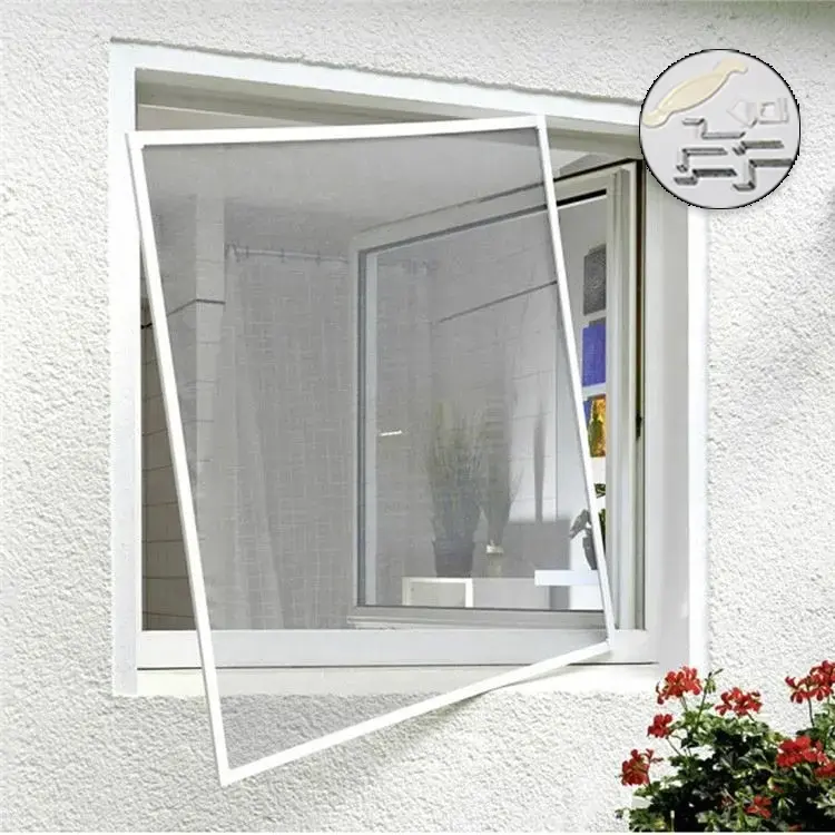 Sommer Anti Mosquito & Fly Insect Bug Net Vorhänge Magnetische Tür Mesh Screen Fenster Heavy Fabric Screen Full Frame Screen Fenster