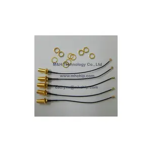 Smd Connector Kabel Vrouwelijke Ufl/U. Fl/Ipx/Ipex Rf Coax Adapter Montage Pigtail Kabel 1.13 Mm