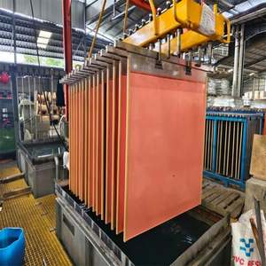 Feuille de cathode en cuivre de haute pureté, qualité supérieure 99,99 %, avec services de soudage et de découpe, 1 kg - Product Image 5