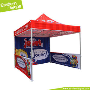 Tente de gazebo pop-up en aluminium de 10x10 pieds, conception gratuite, imperméable pour l'exposition commerciale en plein air et l'affichage d'événements, tente à cadre de 3x6 pouces - Product Image 5