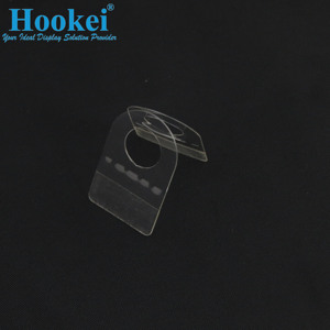 Étiquette suspendue en plastique PET transparente autocollante, pliable, recyclable et réutilisable pour l'emballage de détail - Product Image 6