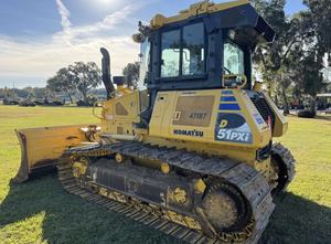 Bulldozer à chenilles d'occasion Transmission hydrostatique Bulldozer d'occasion Komatsu D51PXi 14 tonnes Komatsu D51PXi Machine de terrassement - Product Image 4