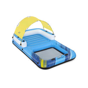 Bestway 43645, Gran Oferta, Flotador Inflable para Piscina con Toldo para 4 Personas, Isla Flotante para Piscina, Río o Lago - Product Image 5
