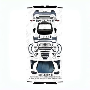 Kit de Carrocería para Benz Clase ML W166 12-19 Modificación a Modelo <span class=keywords><strong>GLE</strong></span> W167 AMG63 con Faros, Capó, Guardabarros y Luces Traseras - Product Image 6