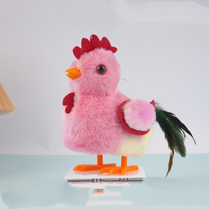 HY7 Nouveau Jouet en Peluche Électrique Poulet et Canard Chien Cochon <span class=keywords><strong>Panda</strong></span> Jouet en Peluche Poulet Simulant des Ailes qui Mouillent et qui Bougent - Product Image 5
