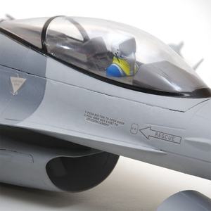 Haute Performance FMS <span class=keywords><strong>70mm</strong></span> <span class=keywords><strong>EDF</strong></span> F-16C Fighting Falcon PNP RC Jet Fighter avec 5 décalcomanies Set KV1850 Brushless Motor ESC - Product Image 4