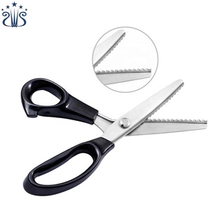 RTS Kéo Cắt Mực Tam Giác Kéo May Vải Thủ Công Zig Zag Kéo Cắt Răng Cưa Thủ Công Gia Dụng - Product Image 3