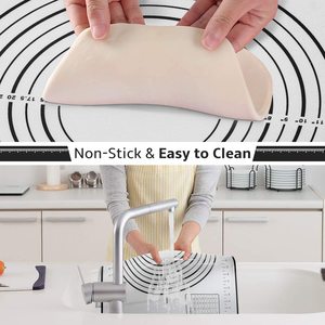 Tapete de Silicona Antiadherente para Repostería, Grado Alimenticio, Grosor de 0.4mm-0.7mm, 40x50cm, Apto para Horno y Lavavajillas, Ecológico - Product Image 6