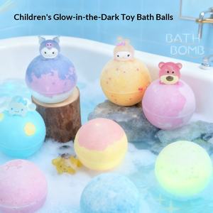 Juego <span class=keywords><strong>de</strong></span> Bolas <span class=keywords><strong>de</strong></span> Baño <span class=keywords><strong>de</strong></span> Sal Marina que Brillan en la Oscuridad, Caja <span class=keywords><strong>de</strong></span> Regalo con Temática Oceánica para Baño <span class=keywords><strong>de</strong></span> Burbujas para Niños, Venta al por Mayor - Product Image 2
