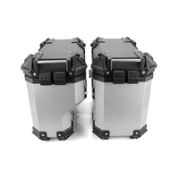 Accessoires de moto Boîte latérale 38L Alliage d'aluminium de haute qualité Sacoche latérale de moto
