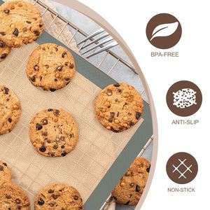 Fiberglass Baking Mats Non Stick <b>Oven</b> Safe <b>Liners</b> Heat Resistant Pastry Tools - Product Image 6