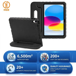 HGD Full Protection Rugged Waterproof Shockproof TPU Case iPad 10th Gen 2022 10.9 Inch <b>Tablet</b> Case with <b>Holder</b> - Product Image 1