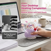 Figurine hybride en PVC de créateur Mikko, série Thé d'après-midi sucré, boîte mystère, peluche parfumée, jouet artistique, collection Kawaii pour bureau, poupée douce