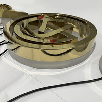 Machine de cintrage d'acrylique pour enseignes lumineuses 3D vintage personnalisées à halo inversé, avec source de lumière à module LED, pour la décoration