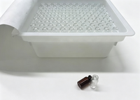 Flacons en verre stériles de 10 ml, flacon en verre borosilicate, conteneur d'emballage