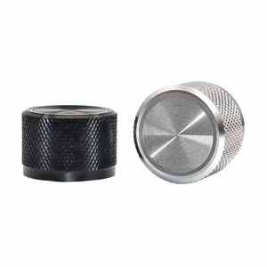 A 25x19mm Premium CNC Aluminum Volume <b>Knob</b> 4mm 6mm Shaft HiFi Audio Amplifier DAC Control <b>Knob</b> - Product Image 6