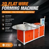 Nouvelle machine de formage de bandes de fil 2D entièrement automatique CNC, machine de pliage de bandes de résistance 2D avec changement rapide de moule