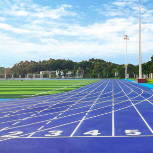 Suelo deportivo completo de PU estándar internacional INOLP, Material sintético para pista de correr para estadio deportivo Atlético - Product Image 1