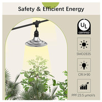 Lampe Phyto LED à spectre complet 30W 40W 50W E27 pour la croissance des plantes d'intérieur/extérieur émettant rouge 3000K IP54 pour semis fleur fleur