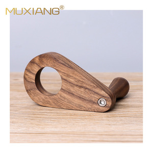 Solid Wood <b>Pipe</b> <b>Stand</b> Single Holder Bent Type Tobacco <b>Pipe</b> Display Rack - Product Image 5